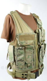 USMC Multicam MOLLE vest met vaste tasjes nieuw gemaakt - one size - nieuw - origineel