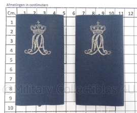 KLu  schouderstukken "militaire academie" - origineel