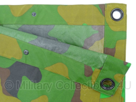 KL poncho en tentzeil JUNGLE camo - 205 x 150 cm - origineel