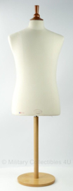 Buste op houten basis - Hoogte verstelbaar - 44 x 23 x 82 cm -  origineel