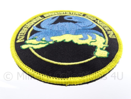 Internationaal Arrestatieteam Zuid-Nederland  embleem - met klittenband - diameter 9 cm