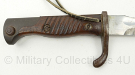 WO1 Duitse Gewehr 98 bayonet G98 Anker-Werke Bielefeld met schede - 50 cm lang - origineel
