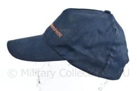 Klu Luchtmacht vliegbasis Woensdrecht donkerblauwe baseball cap - one size -