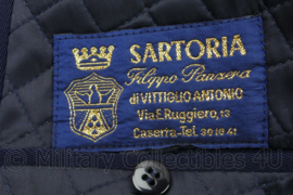 Italiaans politie uniform jas met kraagspiegels - 100% scheerwol - maat XL - origineel