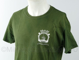 KMARNS Korps Mariniers ARUBA "Ken Mijn Kracht"shirt groen - maat Medium - gedragen - origineel