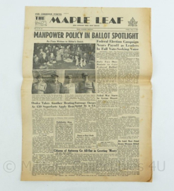 Krant Maple Leaf - 8 June 1945 -  origineel