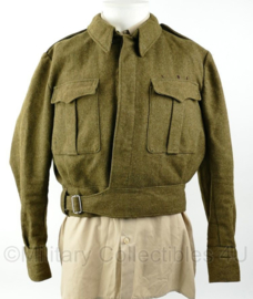 MVO zeldzaam 1e model uniform jas in grote maat - maat 52 ¼ - origineel