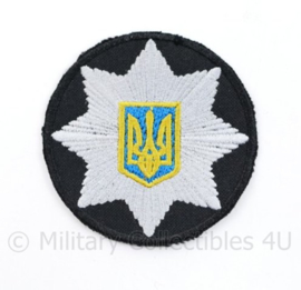 Oekraïense politie embleem - diameter 6 cm  - origineel