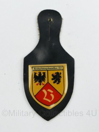 Bundeswehr BeobBtl 103 Beobachtungsbataillon 103 borsthanger - 10 x 4,5 cm - origineel