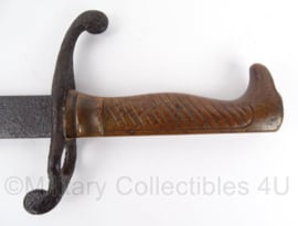 WO1 Duitse 1870 dress bayonet Ewald Cleff Solingen gestempeld  - met eigenaar stempel E. Gathmann -  origineel