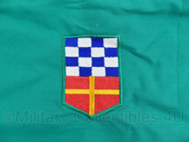 Nederlands leger halsdoek  Korps Nationale Reserve - turquoise -  origineel