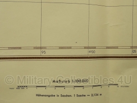 Duitse stafkaart Sonderausgabe 1940 - Ssimferopolj L-36-XV Ost -  98 x 89 cm.! - schaal 1:100000 - origineel