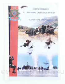 Korps Mariniers handboek elementaire vakopleiding EVO - 13 pagina's - origineel
