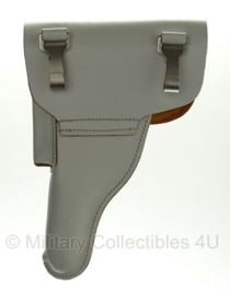 Walther P1 holster P38 holster Bundeswehr - WIT leer - MODEL MET HAKEN - origineel