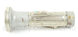 Russische lamp jaren 70 - chroom met grijs- lengte 17,5 cm. - origineel