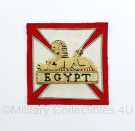 British Army Egypt patch officer style - origineel