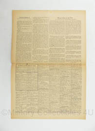 WO2 Duitse krant Frankische Tageszeitung nr. 231 2 oktober 1944 - 47 x 32 cm - origineel