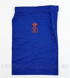 Nederlands leger halsdoek  59 Tankbataljon - blauw - origineel