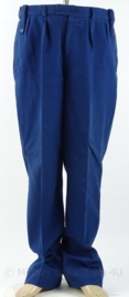 KMAR Marechaussee DT broek blauw met zwarte bies - 100% wol - maat 86 x 80 - origineel