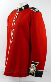 British Coat Man's Tunic Foot Guards R&F Irish Guards uniform jas met Corporal rang  - maat 183/115/99 - gedragen - origineel