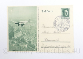 WO2 Duitse Postkarte Reichsparteitag 1937 mit Junker - 15 x 10,5 cm - origineel