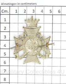 WWII Canadian Dufferin and Haldimand Rifles Cap Badge - 5,5 x 5 cm - origineel