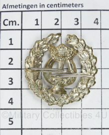 Brits nsigne muziekkorps - 4 x 3,5 cm - origineel