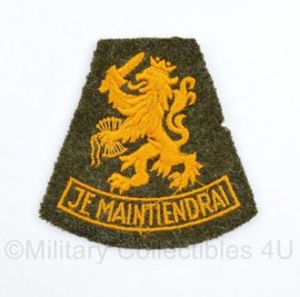 MVO Je Maintiendrai bovenarm embleem  - 7 x 7 cm - origineel