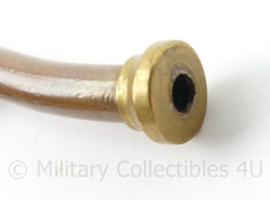 KM Koninklijke Marine bootsmansfluitje/boatswain's call/bosun's whistle aan karabijnhaak - 9 x 8½ x 2 cm - origineel