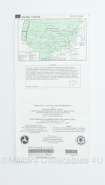United States Flight Information IFR Enroute Low Altitude Map West VS 2004 - 25 x 13 cm - origineel