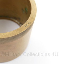 WO2 Britse cockpit instrum glas fix ring KM 60mm MG messing - origineel