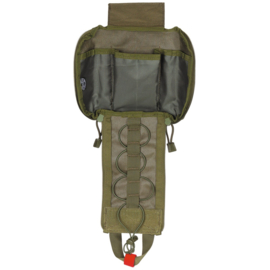 Medische tas geneeskundige dienst BLS IFAK Bag MOLLE - SMALL  - 16 x 18 x 8 cm. - nieuw gemaakt - GREEN