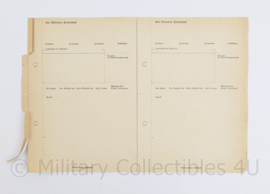 Wo2 Duits document - ongebruikt - 29,5 x 21 cm - origineel