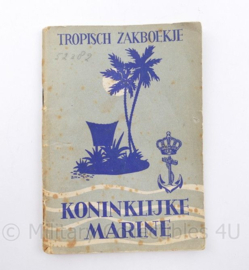 Koninklijke Marine Tropisch zakboekje - 18 x 13 cm - origineel