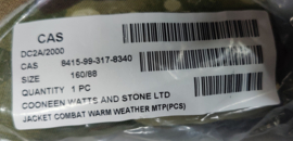 Britse leger Jacket Combat Warm Weather MTP PCS - MTP camo - NIEUW - meerdere maten  - origineel