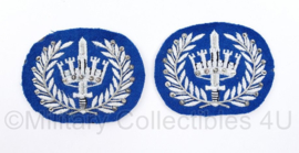 Gemeentepolitie Brigadier mouw rangen Brigadier, per paar  - 6 x 7,5 cm - origineel