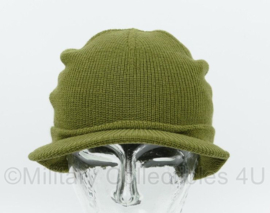 US jeepcap beenie, M-1941, Wool, Knit Cap, khaki - maat Medium