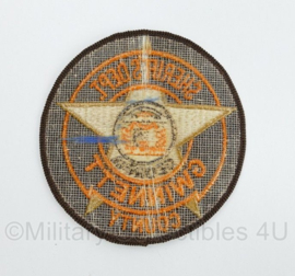 Amerikaanse Politie embleem American Georgia Gwinnett County Sheriff's Dept. patch - diameter 10 cm - origineel