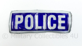 Britse Police reflectie strook met klittenband - 11 x 4 cm. - origineel