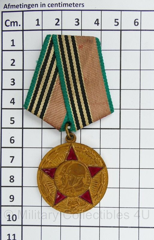 USSR Russische jubileumsmedaille 1918-1968 - origineel