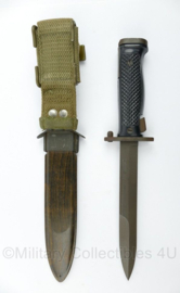 Deense M1962 Bajonet of gevechtsmes voor de M1 Carbine  -  origineel