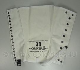 M1938 Gaiters / Leggins - Military Police White - size 3 of 4