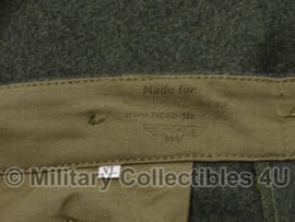 WO2 Duitse M40 broek feldgrau - maat Medium, Large, XL of XXL(vallen klein uit)   - replica