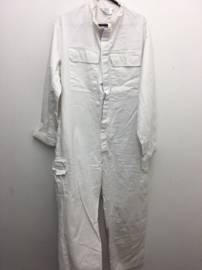 Britse leger en KM Koninklijke Marine overall Coverall Men's General Service White Cotton - ongebruikt - maat 190/100 - origineel