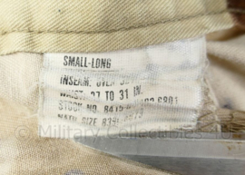 US Army 1e golfoorlog jaren 90 - desert camo broek -maat Small-long - origineel