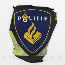 NL Politie embleem van huidige polo geknipt - 10½ x 8½ cm - origineel