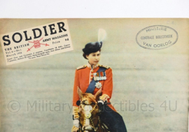 The British Army Magazine Soldier Vol.8 No 1 March 1952 -  Afkomstig uit de Nederlandse MVO bibliotheek - 30 x 22 cm - origineel