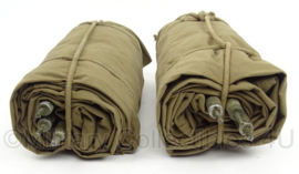 MVO jaren 50 puptent groen canvas met toebehoren - complete set  - origineel