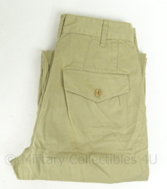 KM Marine tropen uniform set overhemd en broek - 1973 - khaki - maat overhemd 36 - origineel