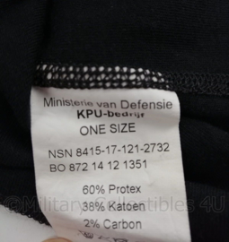 Defensie en KMAR Marechaussee balaclava bivakmuts brandwerend 60% protex - one size - origineel